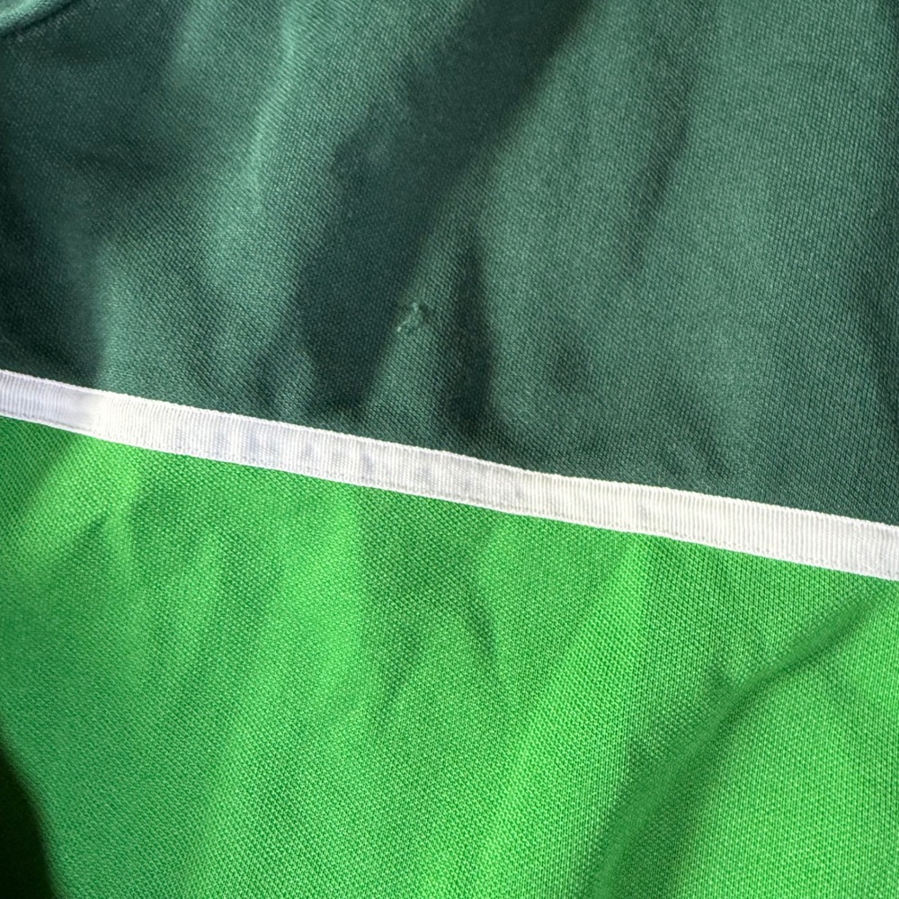 Vintage 90s Ireland Track Jacket Shamrock Green Full Zip ACE Size Medium - Picture 3 of 9